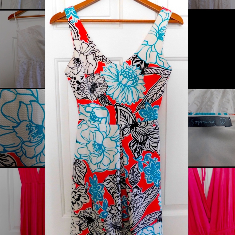 Floral mini dress